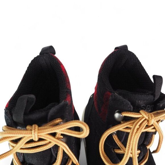 Sperry Striper Storm Hiker Black Suede Checkered Buffalo Red STS23799 Men's 7.5 - Picture 11 of 11